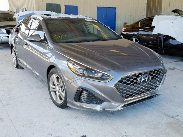 5NPE34AF5JH719532 - 2018 HYUNDAI SONATA SPO CHARCOAL photo 1