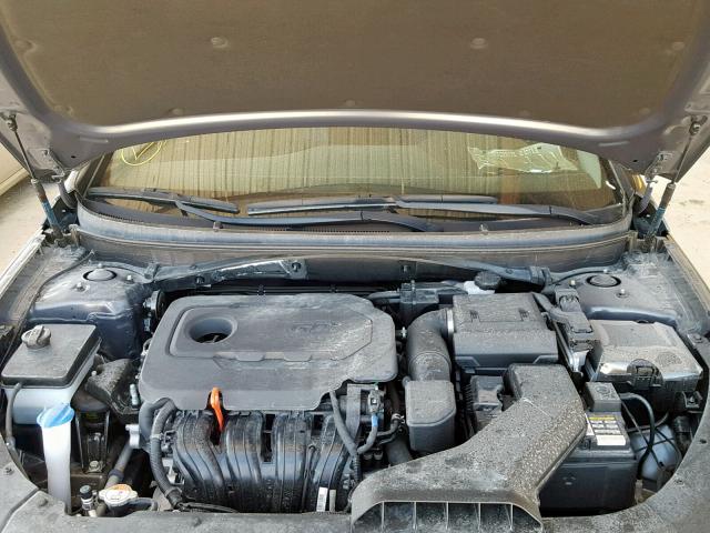 5NPE34AF5JH719532 - 2018 HYUNDAI SONATA SPO CHARCOAL photo 7