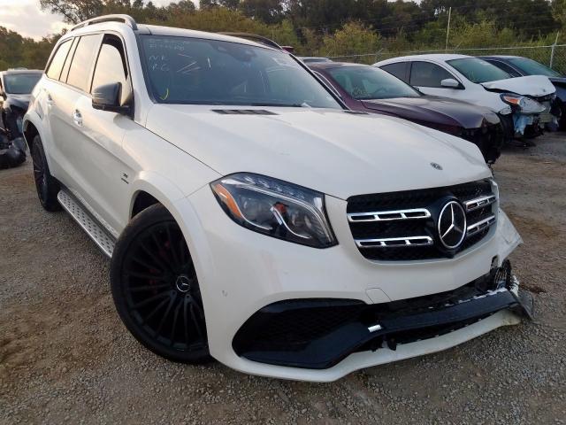 4JGDF7FE6KB225165 - 2019 MERCEDES-BENZ GLS 63 AMG WHITE photo 1