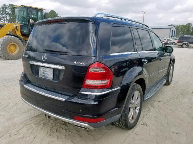 4JGBF7BE0AA619908 - 2010 MERCEDES-BENZ GL 450 4MA BLACK photo 4