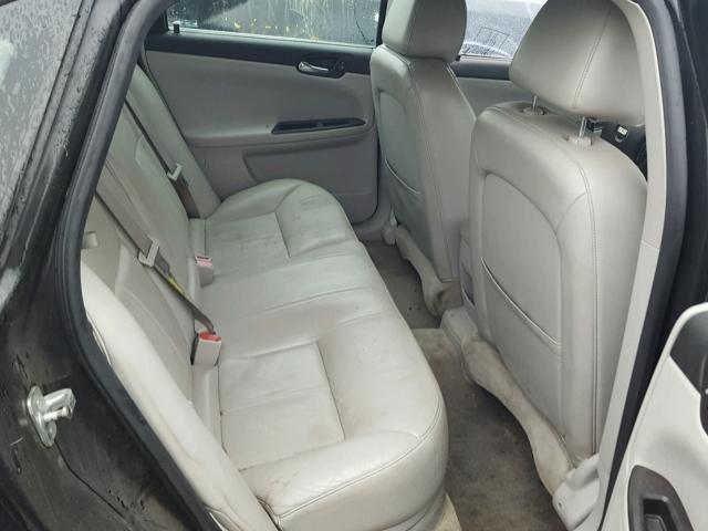 2G1WD58C369297489 - 2006 CHEVROLET IMPALA SUP შავი ფოტო 6