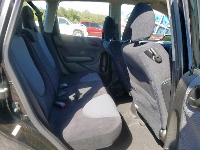 JHMGD38687S048047 - 2007 HONDA FIT S 黑色 照片 6