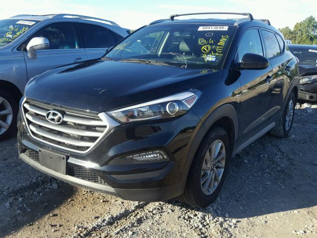 KM8J33A4XJU683149 - 2018 HYUNDAI TUCSON LIM BLACK photo 2