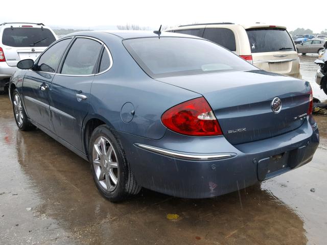 2G4WE587261106176 - 2006 BUICK LACROSSE C BLUE photo 3