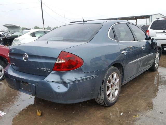 2G4WE587261106176 - 2006 BUICK LACROSSE C BLUE photo 4