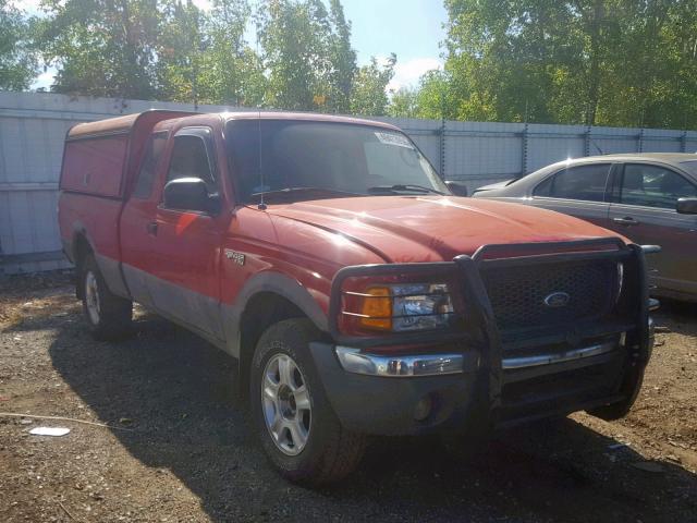 1FTZR15E63TA50606 - 2003 FORD RANGER SUP RED photo 1