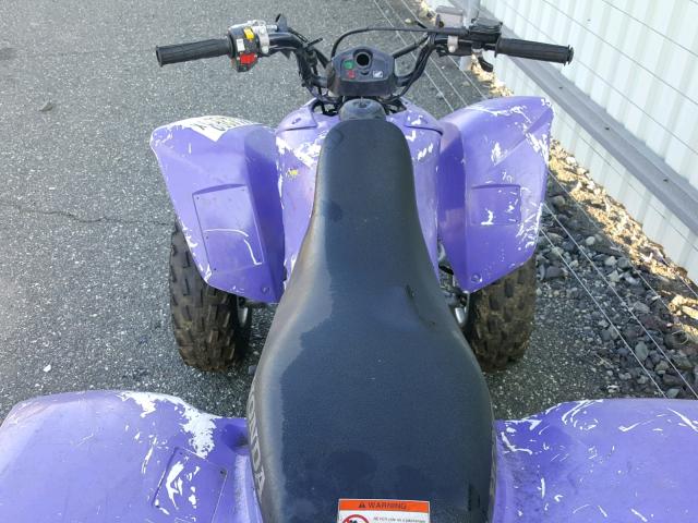 1HFTE270684706237 - 2008 HONDA TRX250 EX PURPLE photo 5