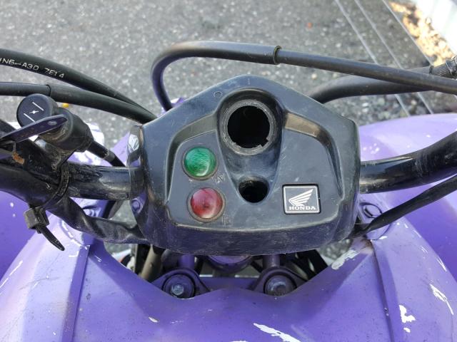 1HFTE270684706237 - 2008 HONDA TRX250 EX PURPLE photo 8