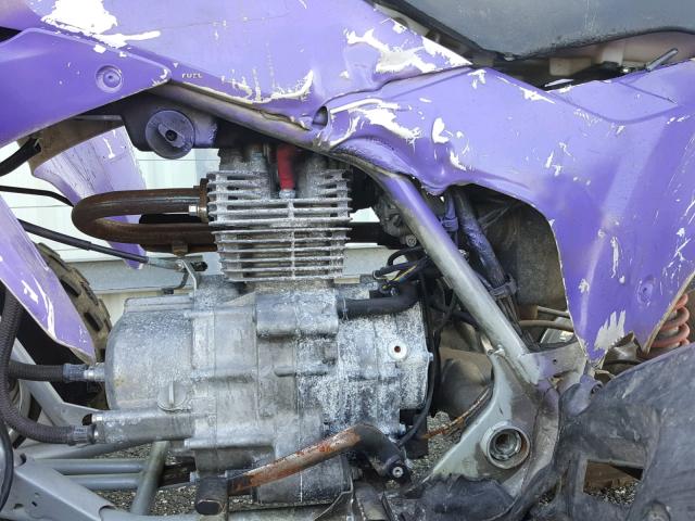 1HFTE270684706237 - 2008 HONDA TRX250 EX PURPLE photo 9