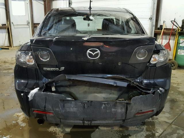 JM1BK323671767982 - 2007 MAZDA 3 S BLACK photo 9