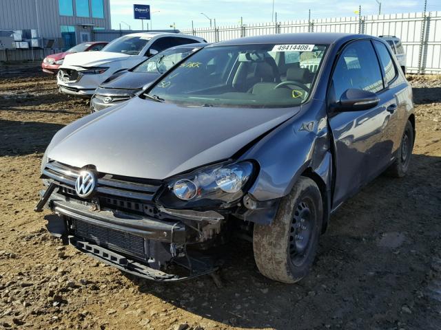 WVWBA7AJ4AW114748 - 2010 VOLKSWAGEN GOLF 灰色 照片 2