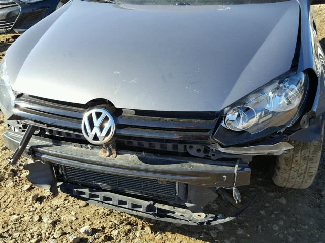 WVWBA7AJ4AW114748 - 2010 VOLKSWAGEN GOLF 灰色 照片 9