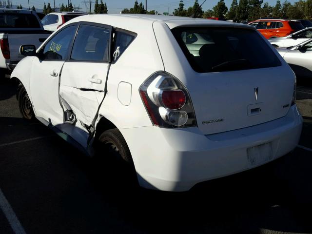 5Y2SP6E06AZ415059 - 2010 PONTIAC VIBE WHITE photo 3