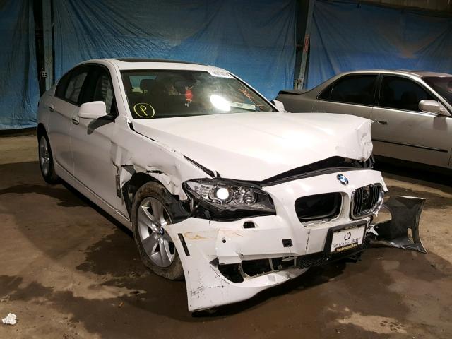 WBAXH5C58DD109443 - 2013 BMW 528 XI WHITE photo 1