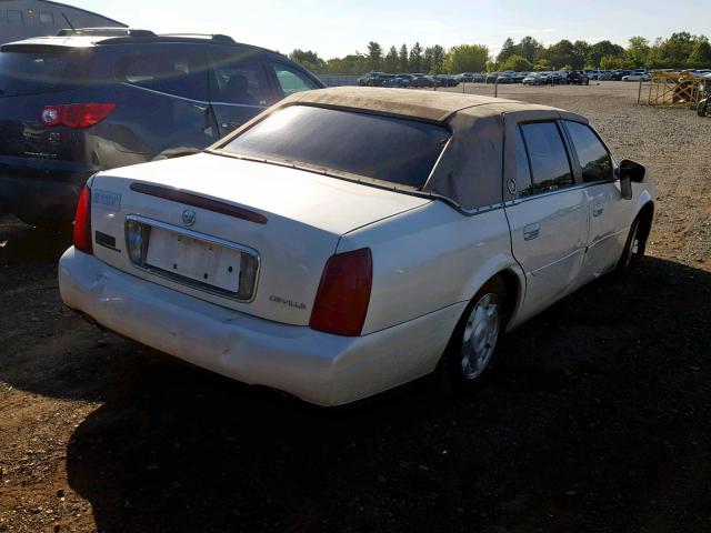 1G6KD54Y52U279972 - 2002 CADILLAC DEVILLE WHITE photo 4