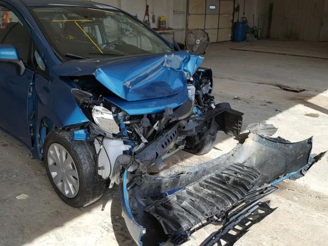 3N1CE2CP0EL432166 - 2014 NISSAN VERSA NOTE BLUE photo 9