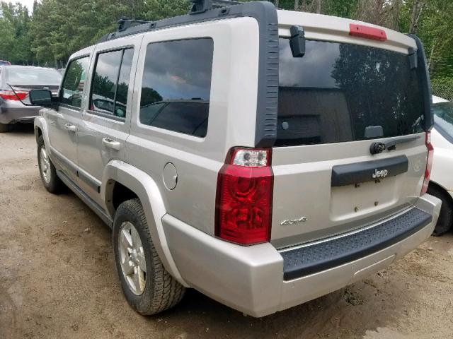 1J8HG48K97C545871 - 2007 JEEP COMMANDER ვერცხლისფერი ფოტო 3