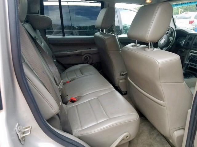 1J8HG48K97C545871 - 2007 JEEP COMMANDER ვერცხლისფერი ფოტო 6