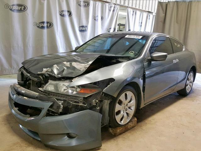 1HGCS2B81AA003573 - 2010 HONDA ACCORD EXL GRAY photo 2