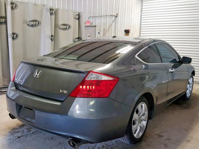 1HGCS2B81AA003573 - 2010 HONDA ACCORD EXL GRAY photo 4