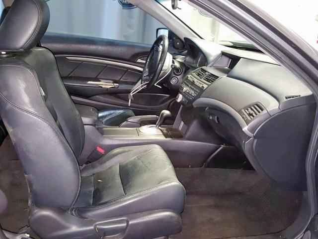 1HGCS2B81AA003573 - 2010 HONDA ACCORD EXL GRAY photo 5