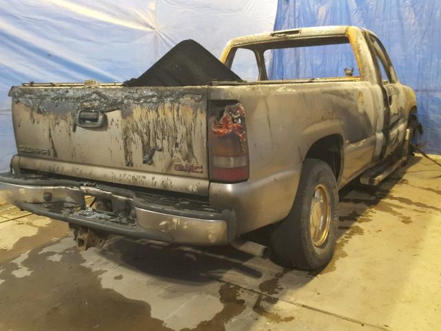 1GTEK14T02Z215080 - 2002 GMC NEW SIERRA BURN photo 4