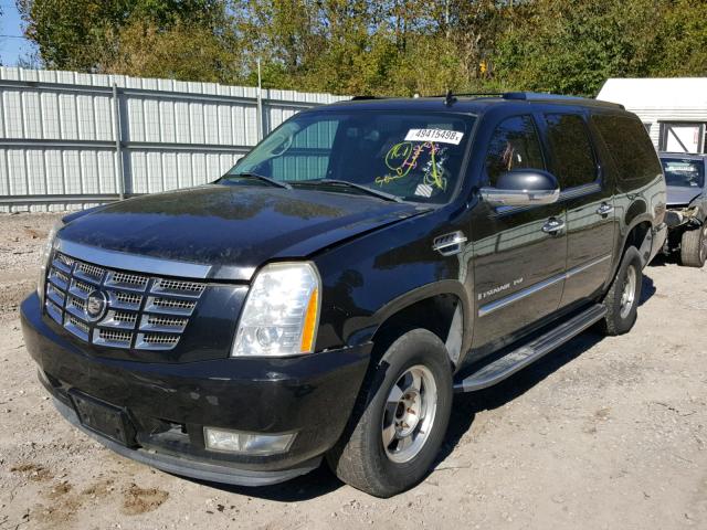 1GYFK66877R205187 - 2007 CADILLAC ESCALADE E BLACK photo 2