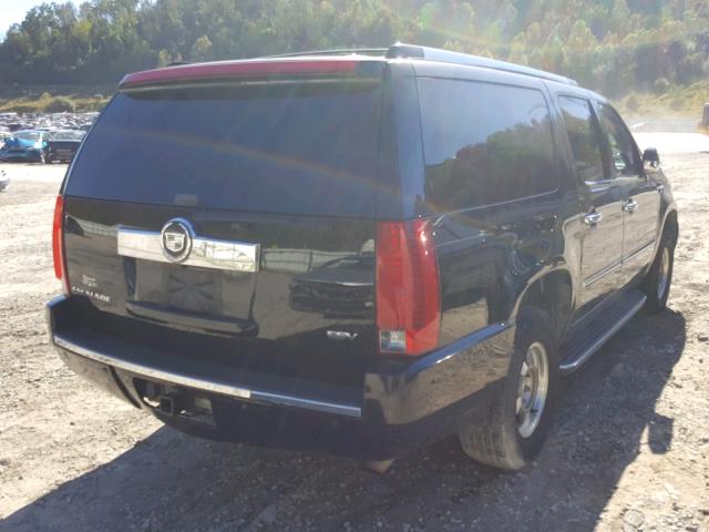 1GYFK66877R205187 - 2007 CADILLAC ESCALADE E BLACK photo 4