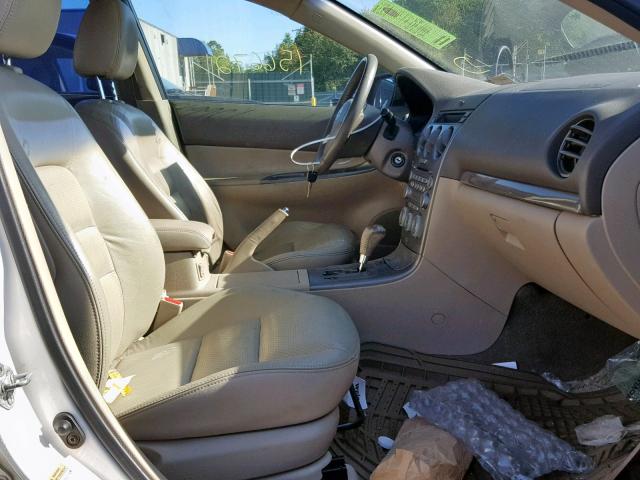 1YVHP80D745N88661 - 2004 MAZDA 6 S WHITE photo 5