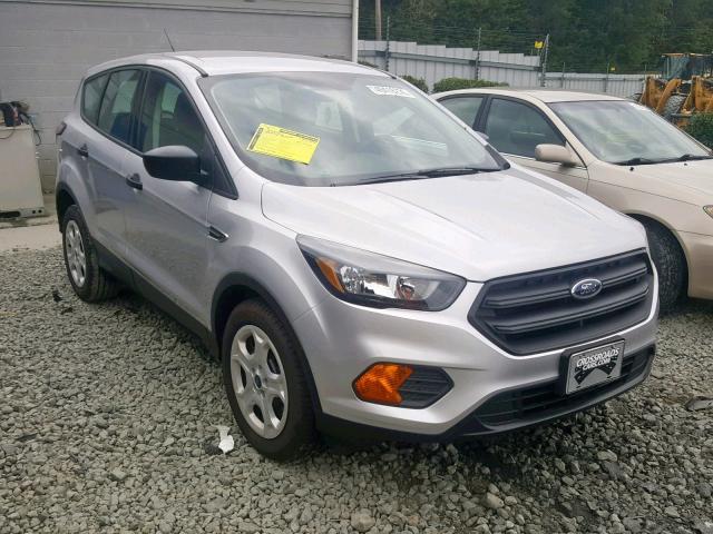 1FMCU0F79JUC43141 - 2018 FORD ESCAPE S SILVER photo 1