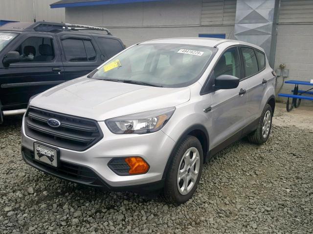 1FMCU0F79JUC43141 - 2018 FORD ESCAPE S SILVER photo 2