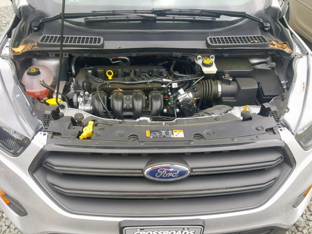 1FMCU0F79JUC43141 - 2018 FORD ESCAPE S SILVER photo 7