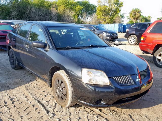 4A3AB26F46E016362 - 2006 MITSUBISHI GALANT DE BLACK photo 1