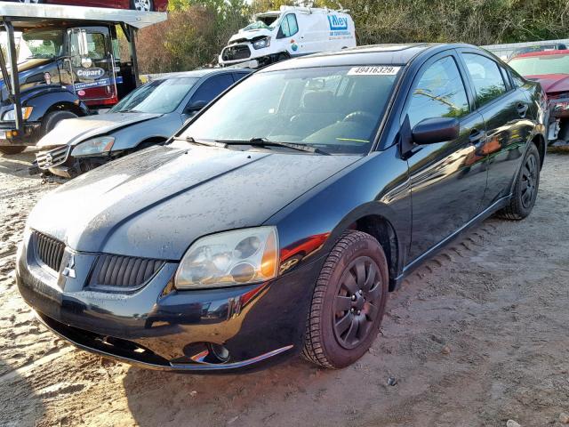 4A3AB26F46E016362 - 2006 MITSUBISHI GALANT DE BLACK photo 2