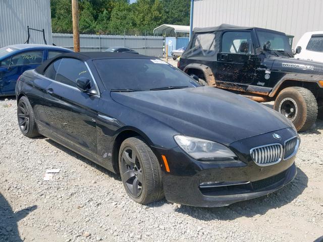 WBALZ3C52CDL71408 - 2012 BMW 650 I BLACK photo 1