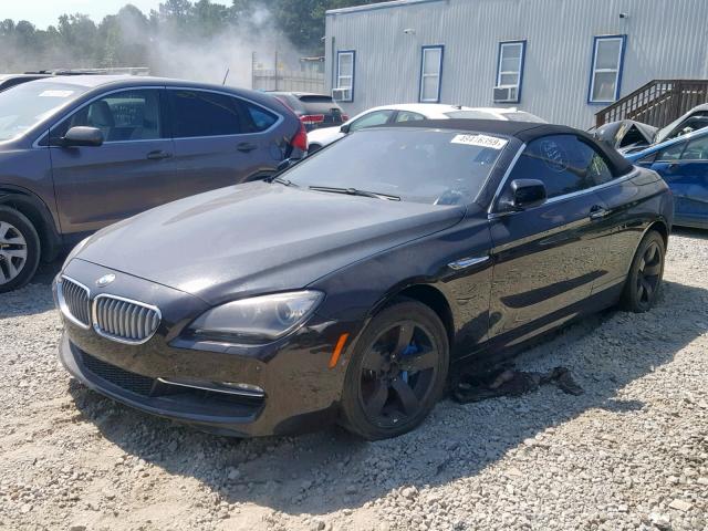 WBALZ3C52CDL71408 - 2012 BMW 650 I BLACK photo 2