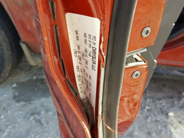 1J8FT47078D779196 - 2008 JEEP COMPASS SP Narıncı foto 10