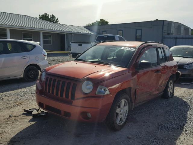 1J8FT47078D779196 - 2008 JEEP COMPASS SP Narıncı foto 2