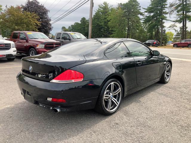 WBAEH13507CR51445 - 2007 BMW 650 I BLACK photo 4