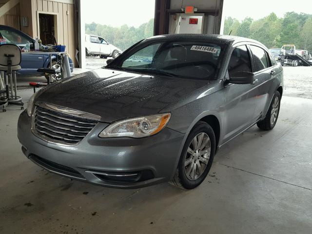 1C3CCBBB6DN543431 - 2013 CHRYSLER 200 TOURIN GRAY photo 2