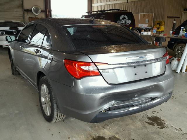 1C3CCBBB6DN543431 - 2013 CHRYSLER 200 TOURIN GRAY photo 3