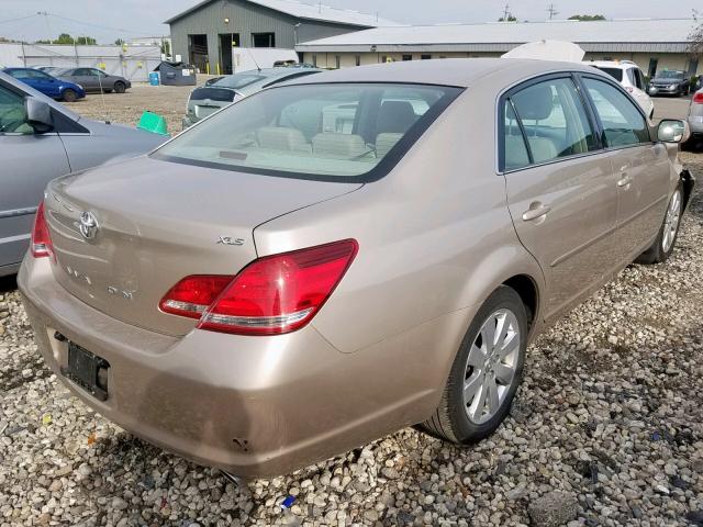 4T1BK36B46U147450 - 2006 TOYOTA AVALON GOLD photo 4