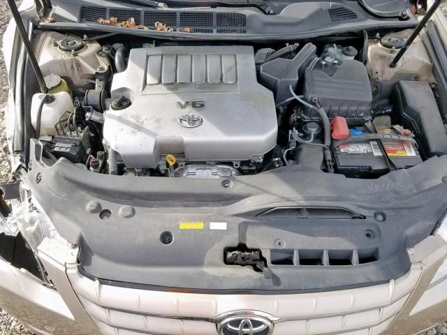 4T1BK36B46U147450 - 2006 TOYOTA AVALON GOLD photo 7