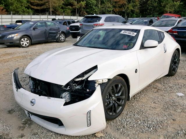 JN1AZ4EH6GM935058 - 2016 NISSAN 370Z BASE WHITE photo 2