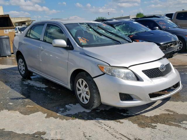 1NXBU40E79Z045096 - 2009 TOYOTA COROLLA BA SILVER photo 1