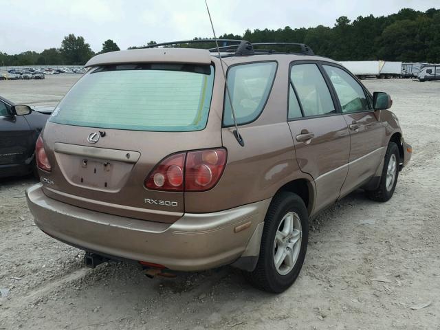 JT6HF10U0X0018056 - 1999 LEXUS RX 300 BROWN photo 4