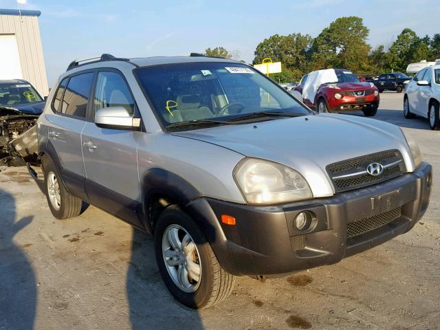 KM8JN72DX7U640861 - 2007 HYUNDAI TUCSON SE SILVER photo 1