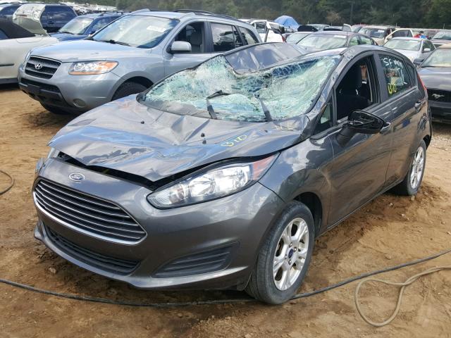 3FADP4EJ2GM136603 - 2016 FORD FIESTA SE GRAY photo 2