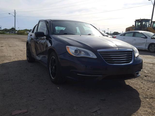 1C3CCBABXEN142239 - 2014 CHRYSLER 200 LX BLUE photo 1