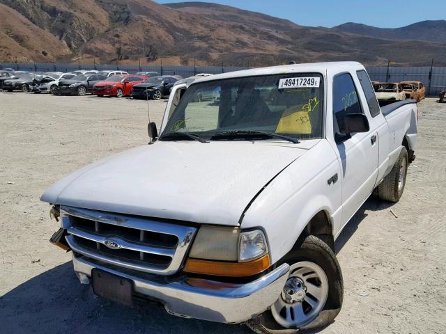 1FTYR14C9XPA06528 - 1999 FORD RANGER SUP WHITE photo 2